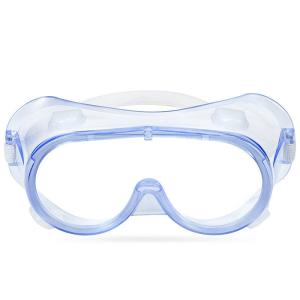 Wholesale Lightweight Disposable Medical Eye Goggles , Surgery Safety Glasses Reduced Condensation from china suppliers