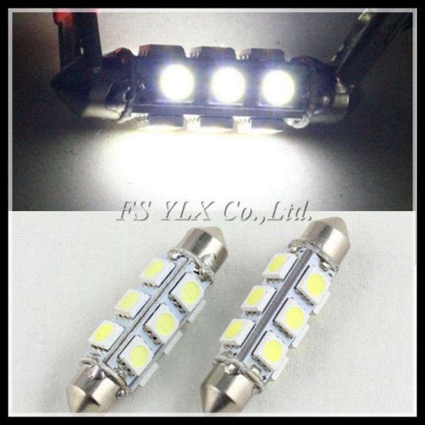 360 degree light Festoon LED bulb 12 SMD 5050 Festoon C5W LED Interior Dome