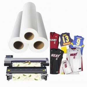 Wholesale 98% Heat Transfer Rate Dye Sublimation Paper Roll 40g/50g/60g/80g/100GSM with 44