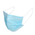 adult disposable face mask ce breathable 3ply non-wove protection 50pcs per box