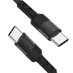 Wholesale 3Ft Length Nylon Braided USB C Cable Black Color For Laptop Tablet from china suppliers