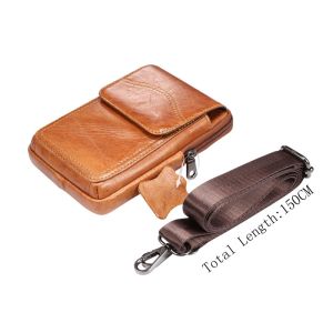 Multifunctional Flip Cover For IPhone 17, Top-Grain Cowhide Zipper Protective