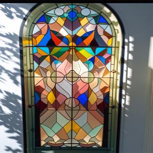 Wholesale European Elegance and Modern Design Tempered Art Stained Glass Combines Timeless Beauty with Contemporary Elements from china suppliers