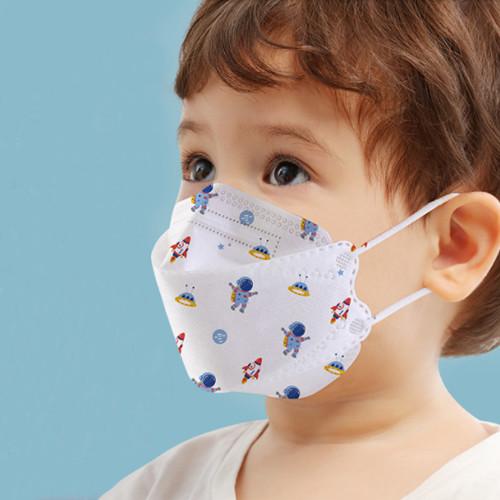 Children'S KF94 Fish Shaped Face Mask Smoke Filter Three Dimensional Dustproof