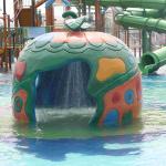 Commercial Fiberglass Duck Spray Park Equipment Children Outdoor Games for Water