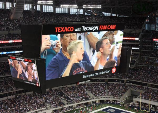 Waterproof IP65 Sports Football P10 Stadium LED Display 960*960mm large video