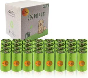 Wholesale Eco Friendly Biodegradable Cat Litter Disposal Bags With Dispenser from china suppliers