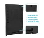 Aluminum Alloy 50W Elevator Advertising Display Screens 1920x1080 Resolution