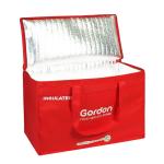 Zipped Promotional Cooler Bags In Non Woven And 2Mm Aluminum Epe