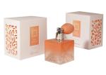 Hot Stamping Custom Cosmetic Box Packaging , Perfume Sample Box With Magnet