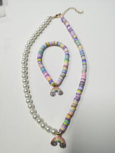 Wholesale Durable Party Childrens Jewellery Set , Lightweight Kids Pearl Necklace from china suppliers