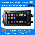 Ouchuangbo Auto Stereo DVD Multimedia Kit for Suzuki SX4 2006-2012 Android 4.4
