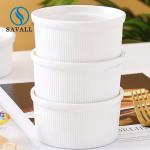 Plain Porcelain Dessert Bowls 7.5cm To 10.5cm