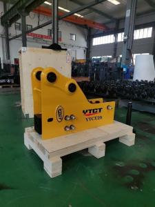 Wholesale 20CrMo Fence Post Driver 45mm Vibratory 3ton Excavator Attachment from china suppliers