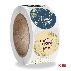 Wholesale Personalized Thank You Sticker Labels 1.5 Inch for Packaging OEM from china suppliers