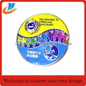 Wholesale Soft enamel pin,metal badge gold metal pins with custom logo design from china suppliers