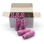 Ceramic Welding Torch Parts Welding Nozzle 10N49L 10N48L 10N47L For Wp17 18 26