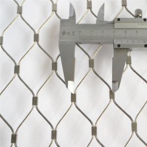 Wholesale Staircase Railing Balustrade Safety Netting SS316 Metal Woven Wire Mesh 60x60mm from china suppliers