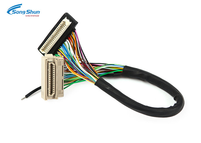 Flexible LVDS Wire 31Pin Video Camera Data Transfers 10 Inch 250mm IPC/WHMA-A-620