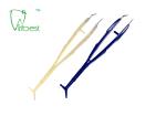 ISO13485 Tasteless 17cm Disposable Dental Tweezer