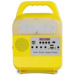 6000mah Battery Solar Radio Light Touch Switch Indoor Solar Lamps