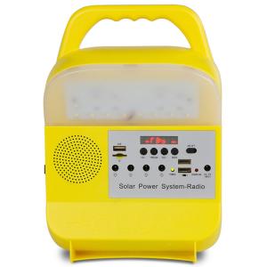 Wholesale 6000mah Battery Solar Radio Light Touch Switch Indoor Solar Lamps from china suppliers