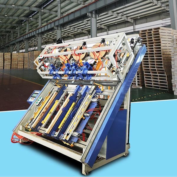 American 42*42" Wooden Pallet Automatic Assembling Machine