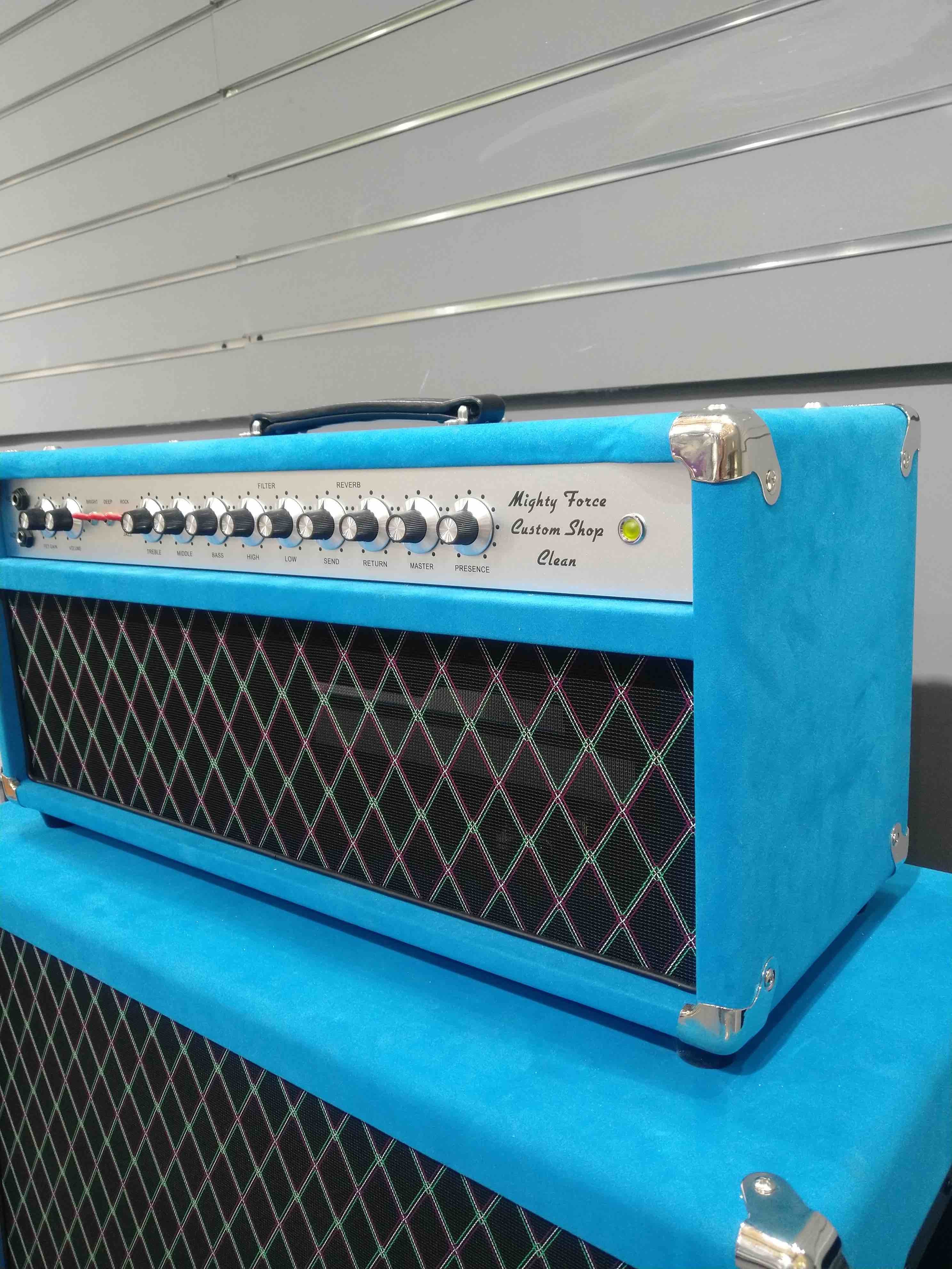 Custom Grand Tube Guitar Amp Head 100W Dumble Clone SSS Steel String Singer Valve Amplifier Series