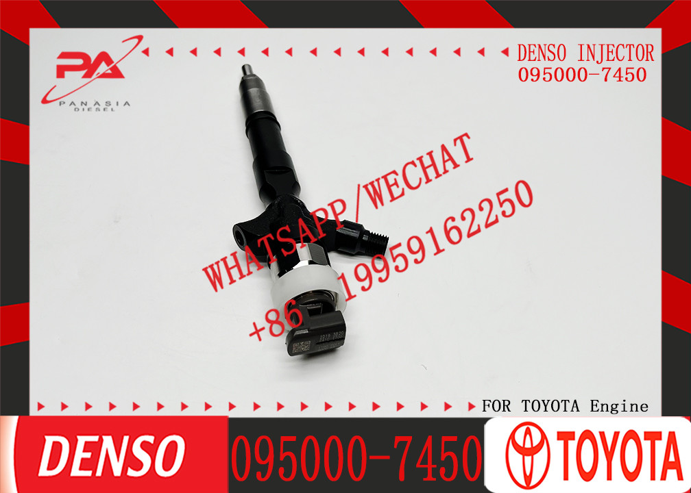 Genuine 9709500-782 Common Rail Injector 095000-7820 for diesel Injector 095000-7450 23670-39265 23670-39165 23670-30290