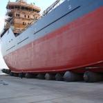 Ship Launching Floating Marine Airbag Natural Rubber Roller Bags 1.5m*15m