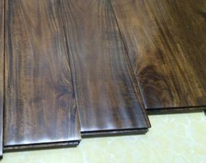 Wholesale hand scraped short leaf acacia hardwood flooring from china suppliers