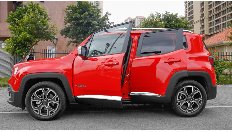 2016 JEEP Renegade Auto Body Trim Parts Chromed Side Door Molding