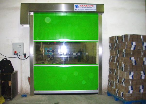 Easy Installation High Safety High Performance Industrial Doors Customizable