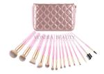 15 Piece Synthetic Makeup Brushes Set Luxury Exclusive Makeup Brush Holder