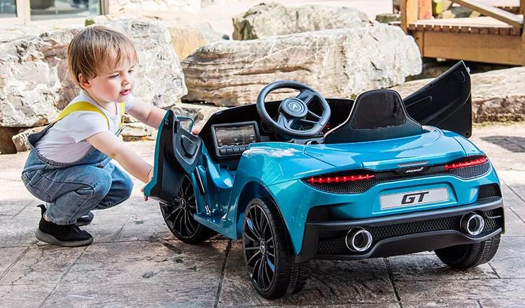 PP Plastic 12V Battery Power Sport Ride-On Car for Kids Suitable Age 3-8 Years Old
