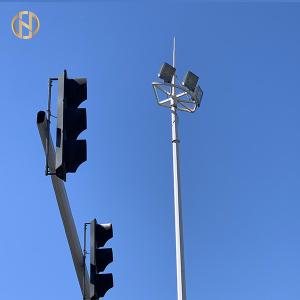 Wholesale Airport High Mast Pole With LED Flood Lighting System 35M 40M Octadecagon Shape from china suppliers
