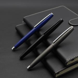 Wholesale Matte Business Gift Roller Ball Pen 0.5mm Signature Pen Metal Gel Pen Custom Logo from china suppliers