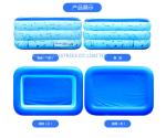 Family 2 layers 210cm Giant PVC Inflatable Swimming Pool