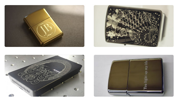 Durable CNC Portable Fiber Laser Marking Machine For Zippo Stainless Steel