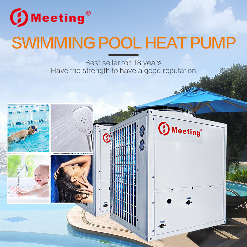 High Efficiency Air Source Heat Pump For Home Bathroom Freestanding