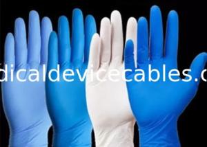 Wholesale Textured Surgical Blue Nitrile Disposable Gloves Powder Free from china suppliers