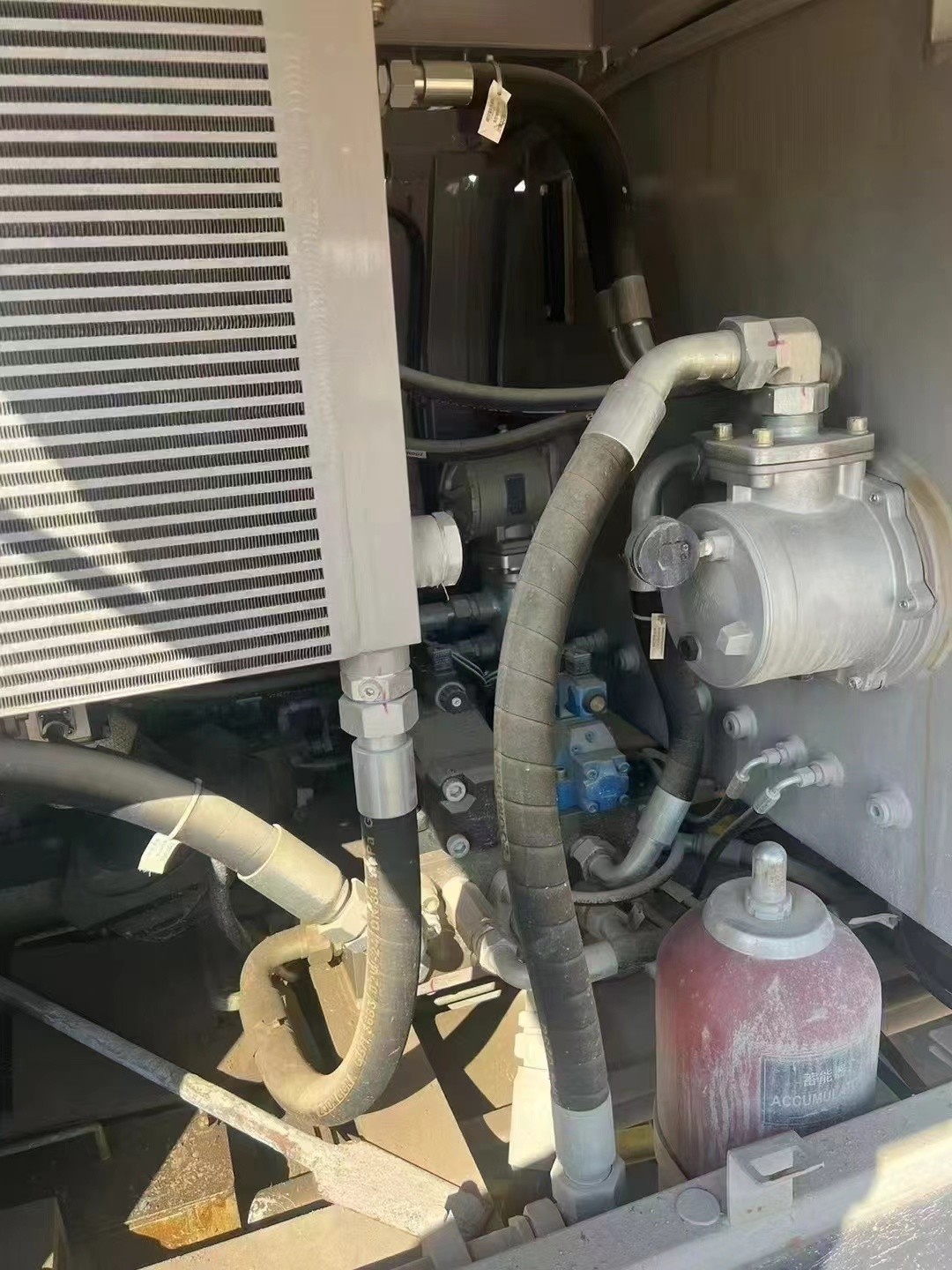 Zoomlion New Drag Pump Diesel Engine Concrete Pump with Aluminum Alloy