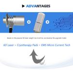 3 In 1 Cryotherapy Facial Machine 6D Lipolaser Cryolipolysis EMS Slimming
