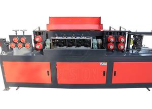 Wholesale Cast Steel Clip Rebar Straightening Machine 7.5kw Motor Power Cr12 Straightening Wheel from china suppliers