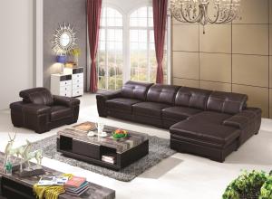 Wholesale modern combination genuine leather sofa furniture from china suppliers