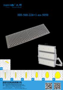 Wholesale 224×1 LED Lens 5050 LDEs 602×186mm High Power Environment-Friendly For Stadium Lighting from china suppliers