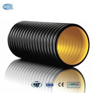 Wholesale High Density HDPE Twin Wall Drainage Pipe DN200 To 1800mm from china suppliers