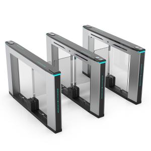 Wholesale Sunproof Electronic Turnstile Gates , High End Swing Barrier Gate Turnstile For Entrance from china suppliers