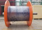 Stainless Steel Yellow LBS Grooved Drum With Shaft Diameter 800mm