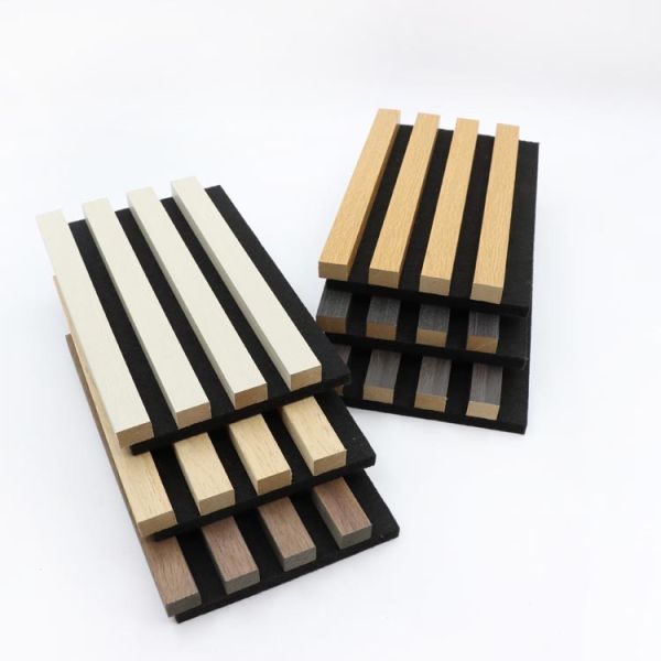 21*600*2400mm Soundproof Acoustic Fluted Board Panel For Interior Decoration